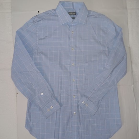 MICHAEL KORS SLIM FIT MEN'S BUTTON DOWN SHIRT - Picture 4 of 8